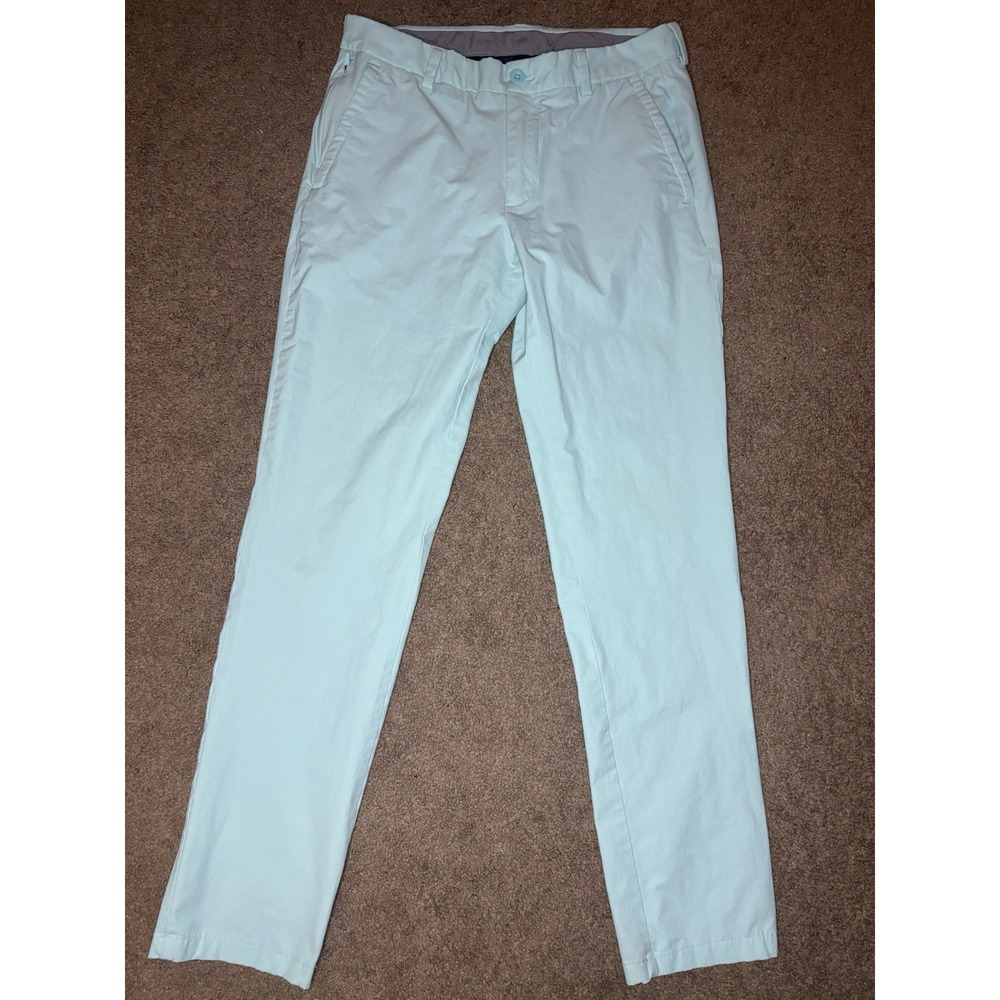 Vineyard Vines Men's 31x32 Mint Green OTG On The Go Performance Pants Stretch